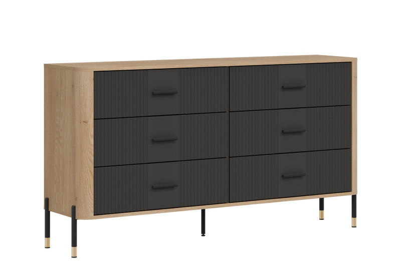 liveo-44f170c64bb163fba113f4eb.jpg Komoda DANTE DT05 | antracyt mat Liveo