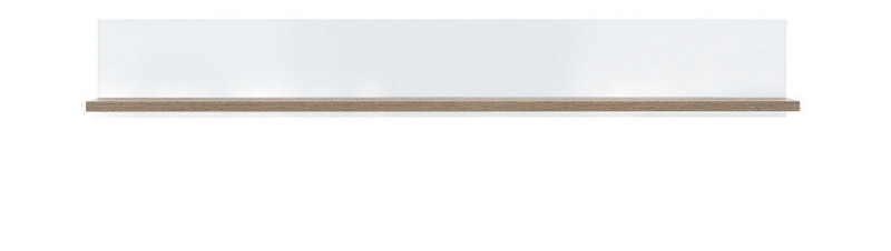 liveo-4a75abc698c47929d816605a.jpg Półka wisząca G-TE GT09 biały połysk/DĄB Liveo