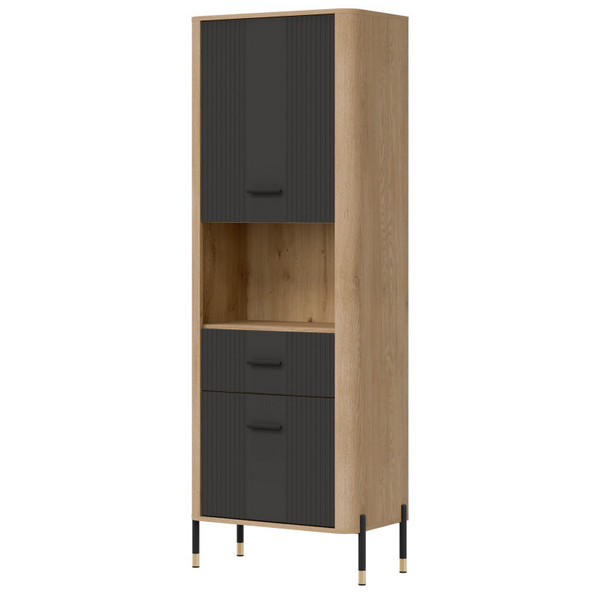 Regał DANTE DT15 L/P | antracyt mat Liveo