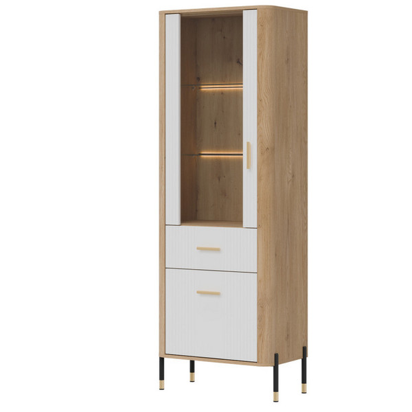 liveo-50c0f4d71ba45f9f9ec0bca4.jpg Witryna DANTE DT13 L/P | biały mat Liveo
