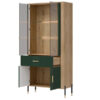Witryna DANTE DT14 | zielony mat Liveo