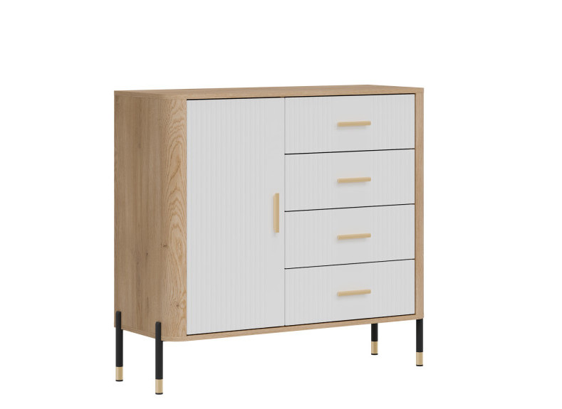liveo-668d73218cbe1c1f3133a472.jpg Komoda DANTE DT08 | biały mat Liveo