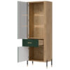 Witryna DANTE DT13 L/P | zielony mat Liveo