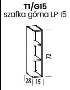 liveo-6d3753a4a8abfb59daadf8a7.jpg Szafka TIFFANY T1/G15 | Górna 15 otwarta Liveo