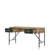 Biurko DANTE DT23 | zielony mat Liveo