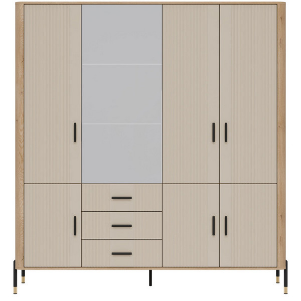 liveo-96a7854ececd4eca2787d03b.jpg Szafa DANTE DT17 Z LUSTREM | kaszmir mat Liveo