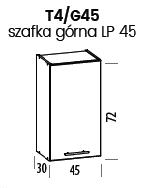 liveo-a8384ef267297629b4985177.jpg Szafka TIFFANY T4/G45 | Górna 45 Liveo
