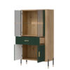 Witryna DANTE DT12 | zielony mat Liveo