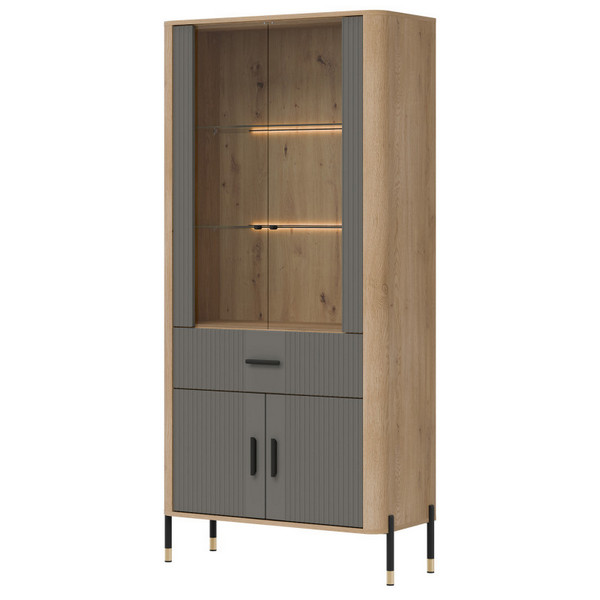 liveo-be321c254db9682a85b83473.jpg Witryna DANTE DT14 | szary mat Liveo
