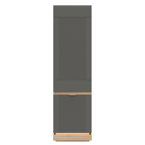 Szafka MILTON ML07 L/P | szary Liveo