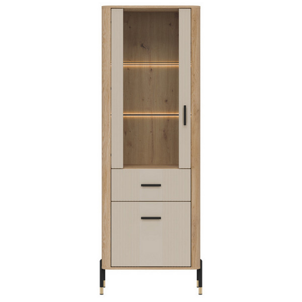 Witryna DANTE DT13 L/P | kaszmir mat Liveo