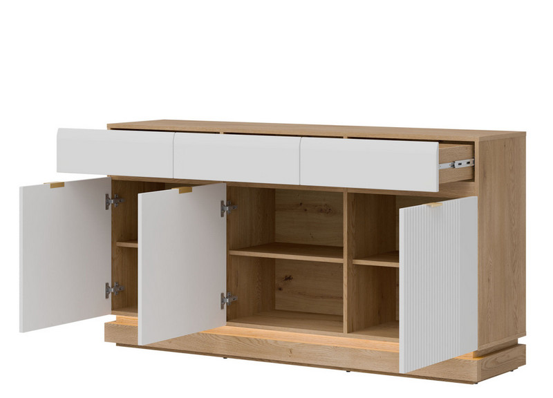 Komoda MILTON ML03 | biały Liveo