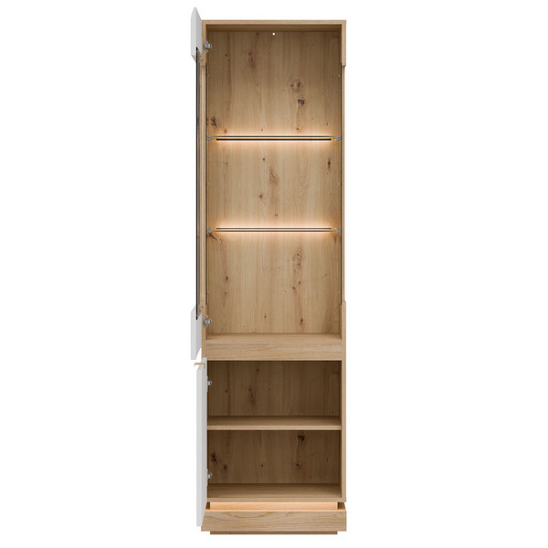 Witryna MILTON ML05 L/P | biały Liveo