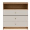 Komoda TIMO 3 szuflady + półka TM01 Liveo
