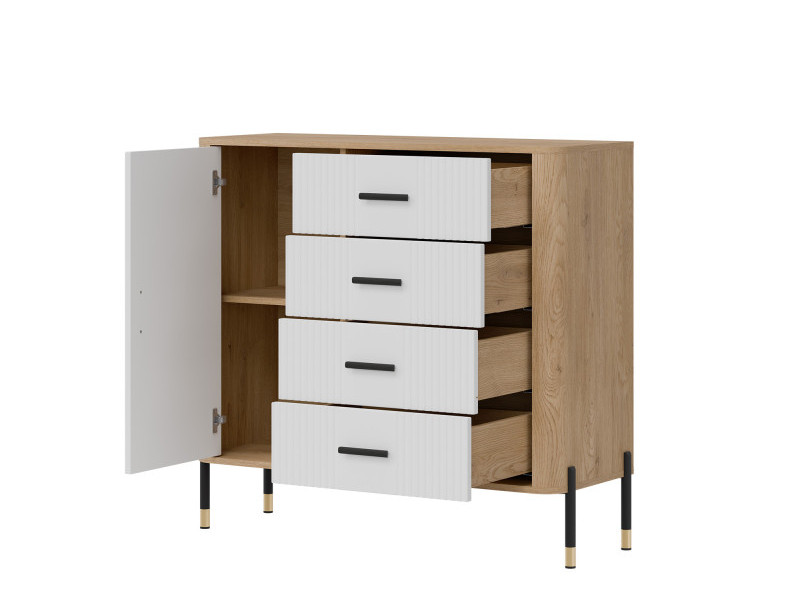 liveo-fed0899c3c138a24dce84eab.jpg Komoda DANTE DT08 | biały mat Liveo