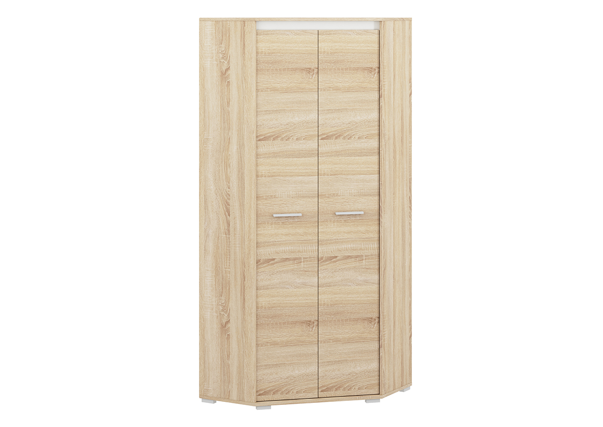 Szafa narożna AVO 04 82 × 82 cm — sonoma jasna ML Meble