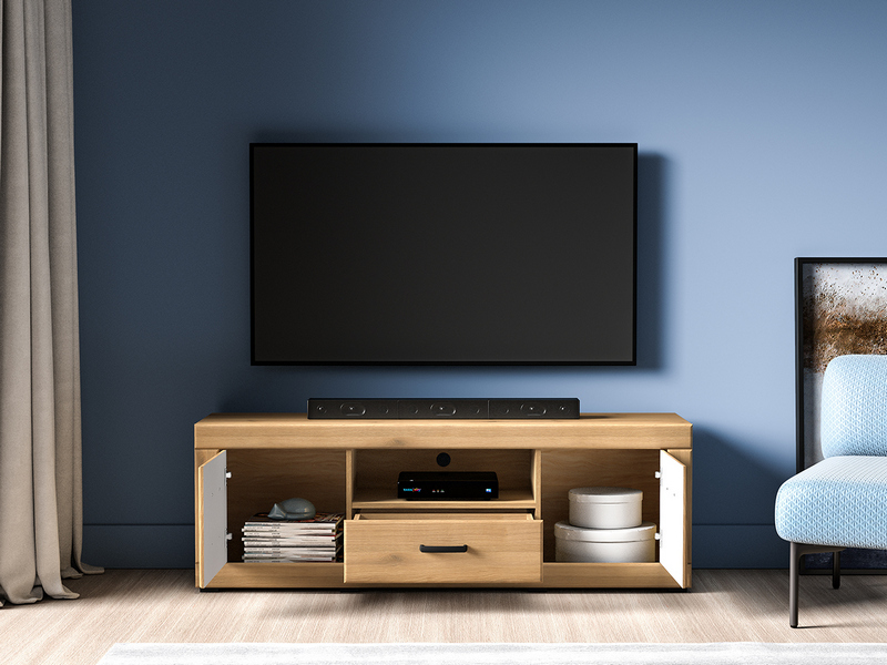 Szafka RTV DORA 06 160 cm — dąb evoke ML Meble