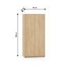 mlmeble-21a44672059bca9c21d57d32.jpg Szafa REYNOS 01 92 cm — dąb mavelie naturalny ML Meble