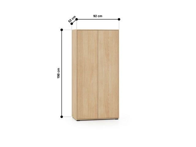 mlmeble-21a44672059bca9c21d57d32.jpg Szafa REYNOS 01 92 cm — dąb mavelie naturalny ML Meble