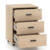 Kontener biurowy ODELIS 07 46 cm — dąb lindberg ML Meble