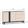 Komoda FRESHION 03 ML Meble