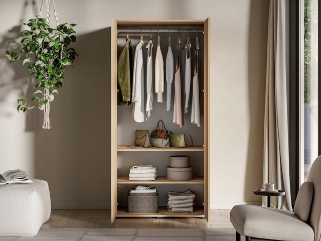 mlmeble-57af10e96626cc5446e85eba.jpg Szafa REYNOS 01 92 cm — dąb mavelie naturalny ML Meble