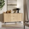 Komoda REYNOS 05 150 cm — dąb mavelie naturalny ML Meble