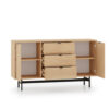 Komoda REYNOS 05 150 cm — dąb mavelie naturalny ML Meble