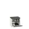 mlmeble-91ceff10a67f1f626282cf70.jpg Szafka na buty HYGA 01 50 cm — sosna śnieżna / antracyt ML Meble