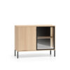 Komoda BARNEE 03 107 cm — dąb lindberg ML Meble