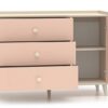 Komoda MEVEL 05 120 | Millenial Pink + Piasek Pustyni ML Meble