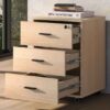 Kontener biurowy ODELIS 07 46 cm — dąb lindberg ML Meble