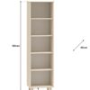 Regał MEVEL 03 50 cm — piasek pustyni ML Meble