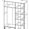 mlmeble-c650a3108373b76474fe26d6.jpg Szafa TORINO 01 ML Meble – 138 cm
