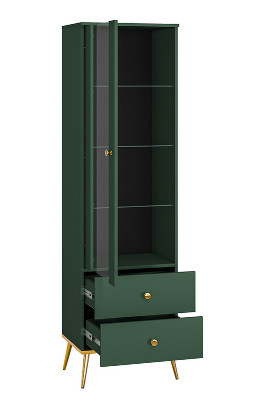 Witryna FOREST 01 55 cm — labrador ML Meble