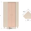 mlmeble-f2e76fc8389ec44ffad51347.jpg Szafa narożna MEVEL 01 | Millenial Pink | Piasek Pustyni ML Meble