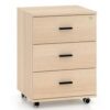 Kontener biurowy ODELIS 07 46 cm — dąb lindberg ML Meble