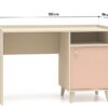 mlmeble-f6de1d40a1fc25cf48de71ad.jpg Biurko MEVEL 07 | Millenial Pink | Piasek Pustyni ML Meble