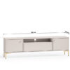 Szafka RTV SANDRO 06 180 cm — kaszmir (cashmere) ML Meble