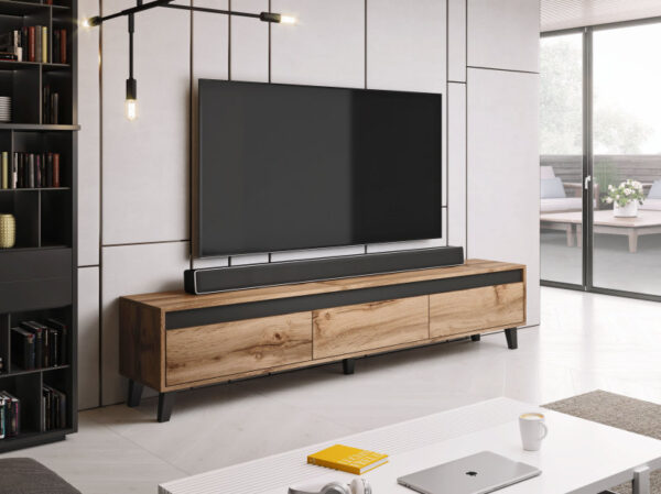 Szafka RTV NORD RTV DAB WOTAN/ANTRACYT