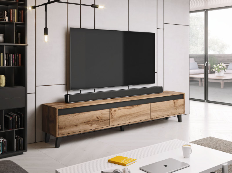 Szafka RTV NORD RTV DAB WOTAN/ANTRACYT