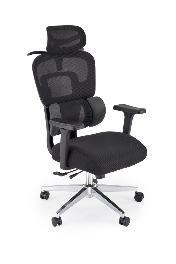 Fotel gabinetowy BOOSTER, czarny