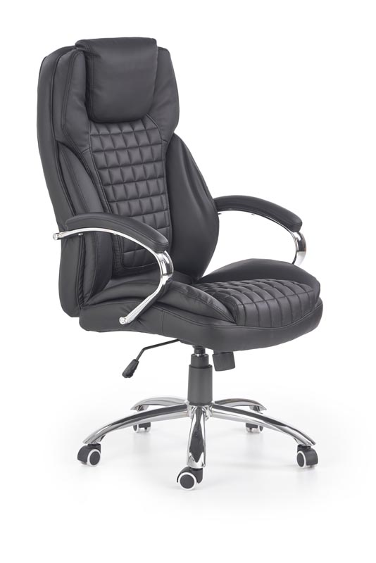 Fotel gabinetowy KING, czarny