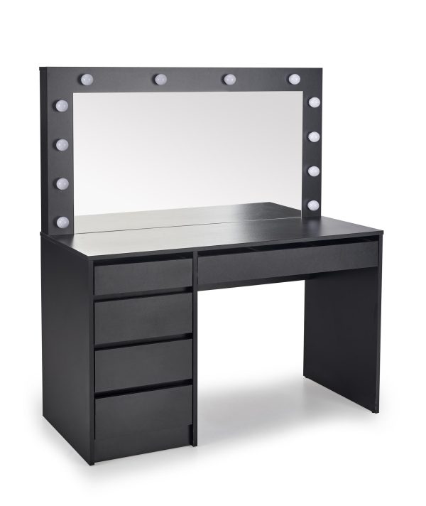 Toaletka HOLLYWOOD XL, czarna