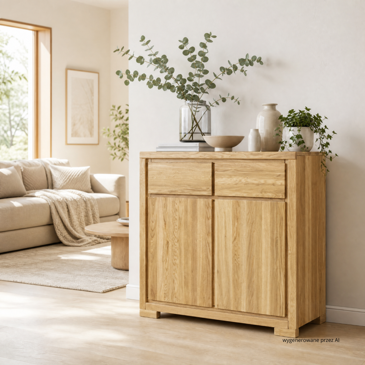 Komoda dębowa CLASSIC KD354