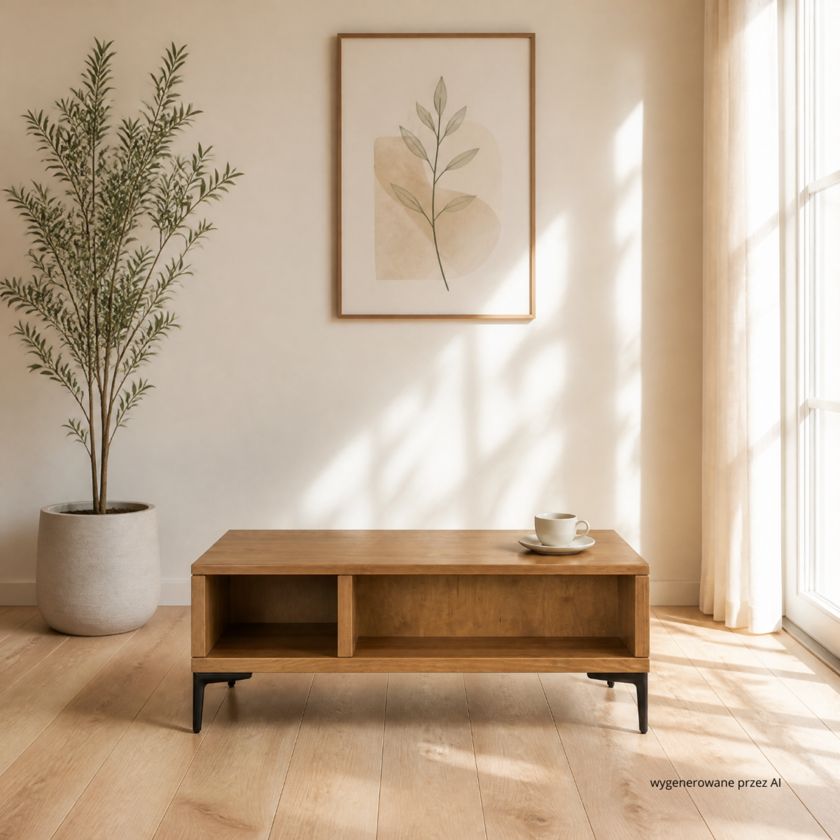 Stolik kawowy bukowy ST164