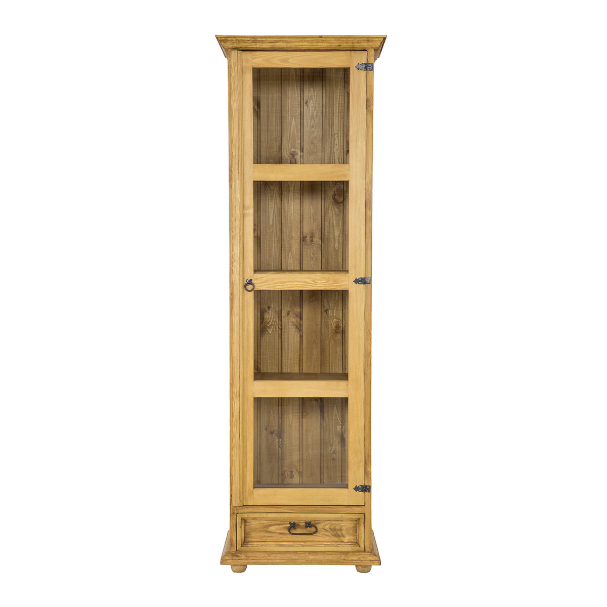 Witryna sosnowa RUSTIKAL KW701 prawa