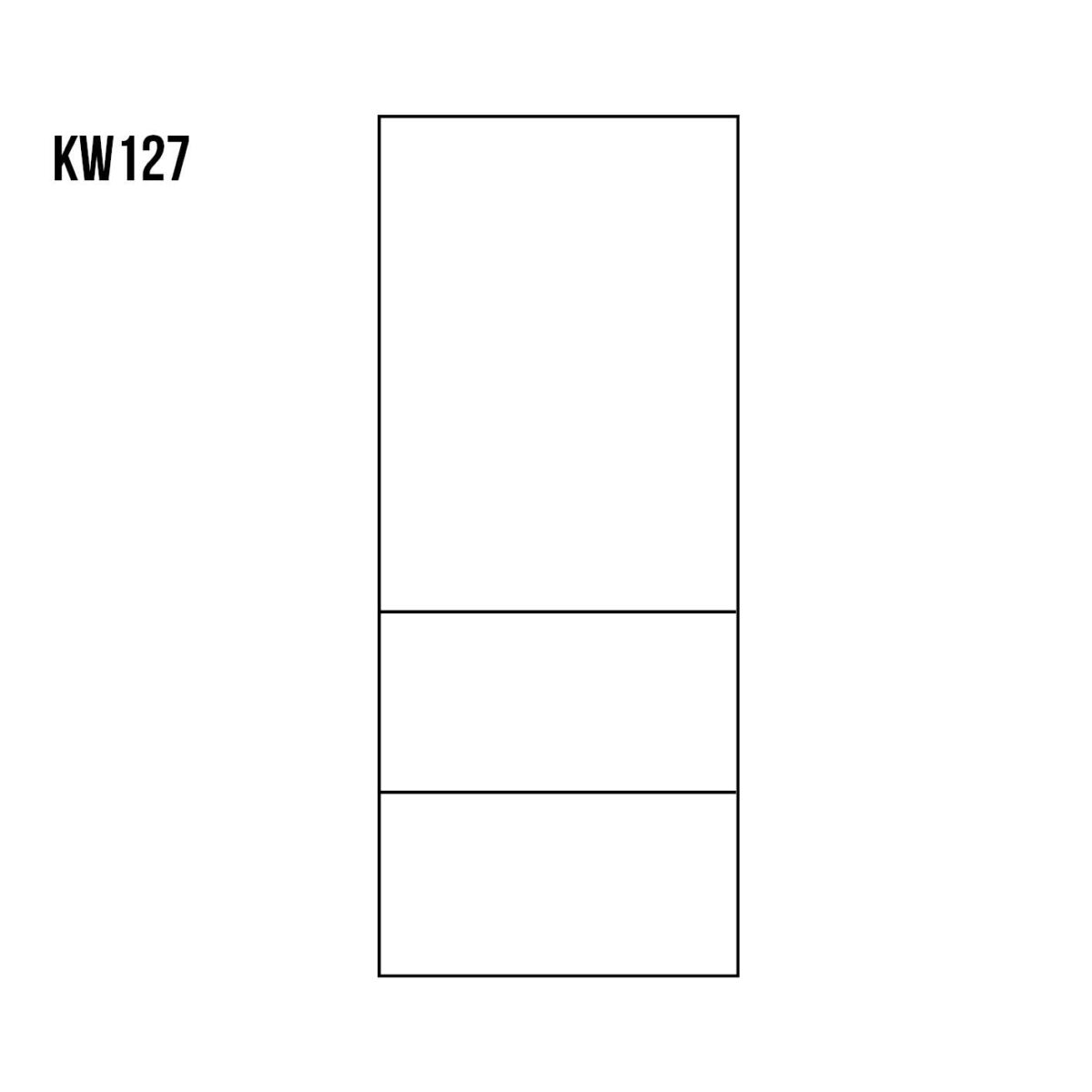 Witryna sosnowa DOULIS KW127