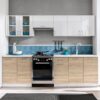Zestaw mebli kuchennych Eco Model 2,6 m z WO6 Slim Layman