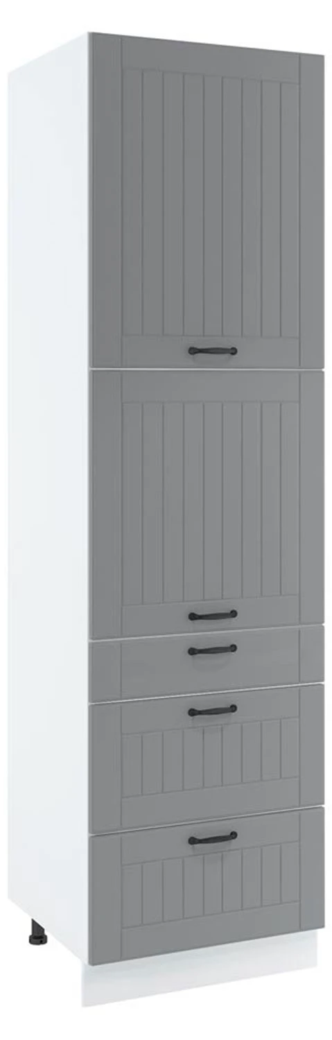 60 dolna słupek, trzy szuflady wys. 235.7 cm Layman